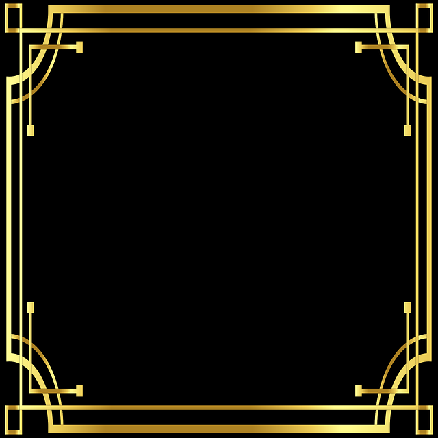 Free frame border ornament illustration