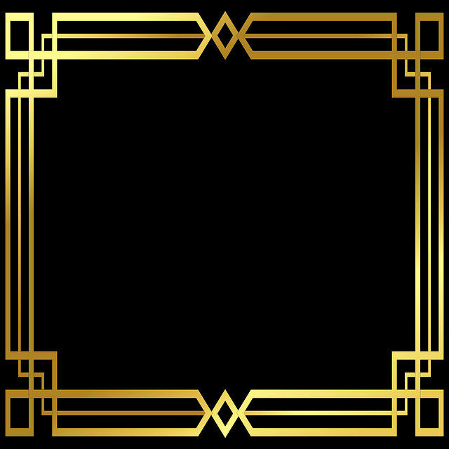 Free frame border ornament illustration