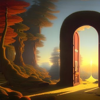 Porta Mágica, Portal, Floresta