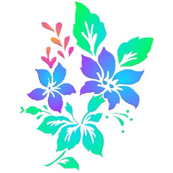 Blumenabbildung, Blumen-Logo, Designs