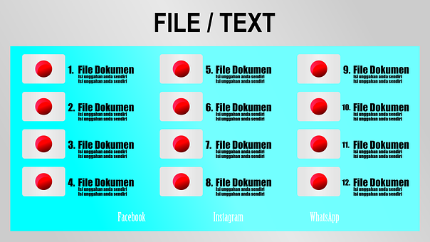 Free Files Document illustration and picture