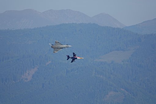 Eurofighter, Alphajet Red Bull, Airpower