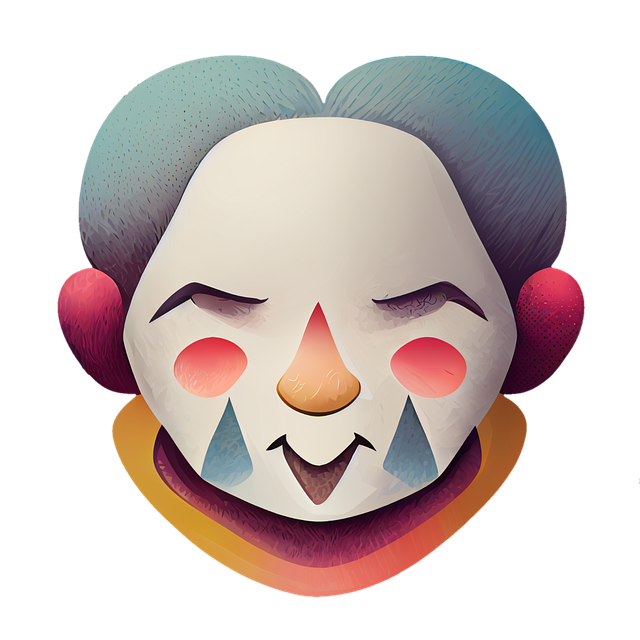 Free clown circus carnival illustration