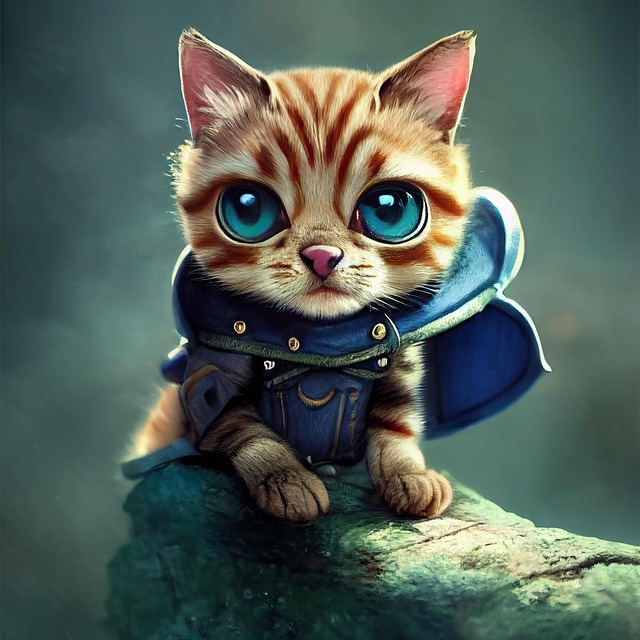 Free cat nature pet illustration
