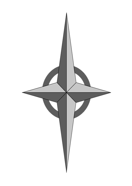 Free Compass Map illustration and picture
