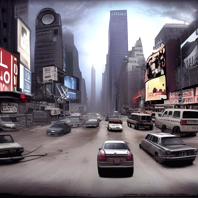 Free Apocalypse Cars illustration and picture