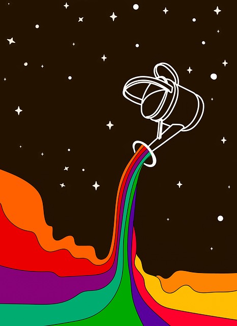 Stropitoare, Univers, Curcubeu, Culori