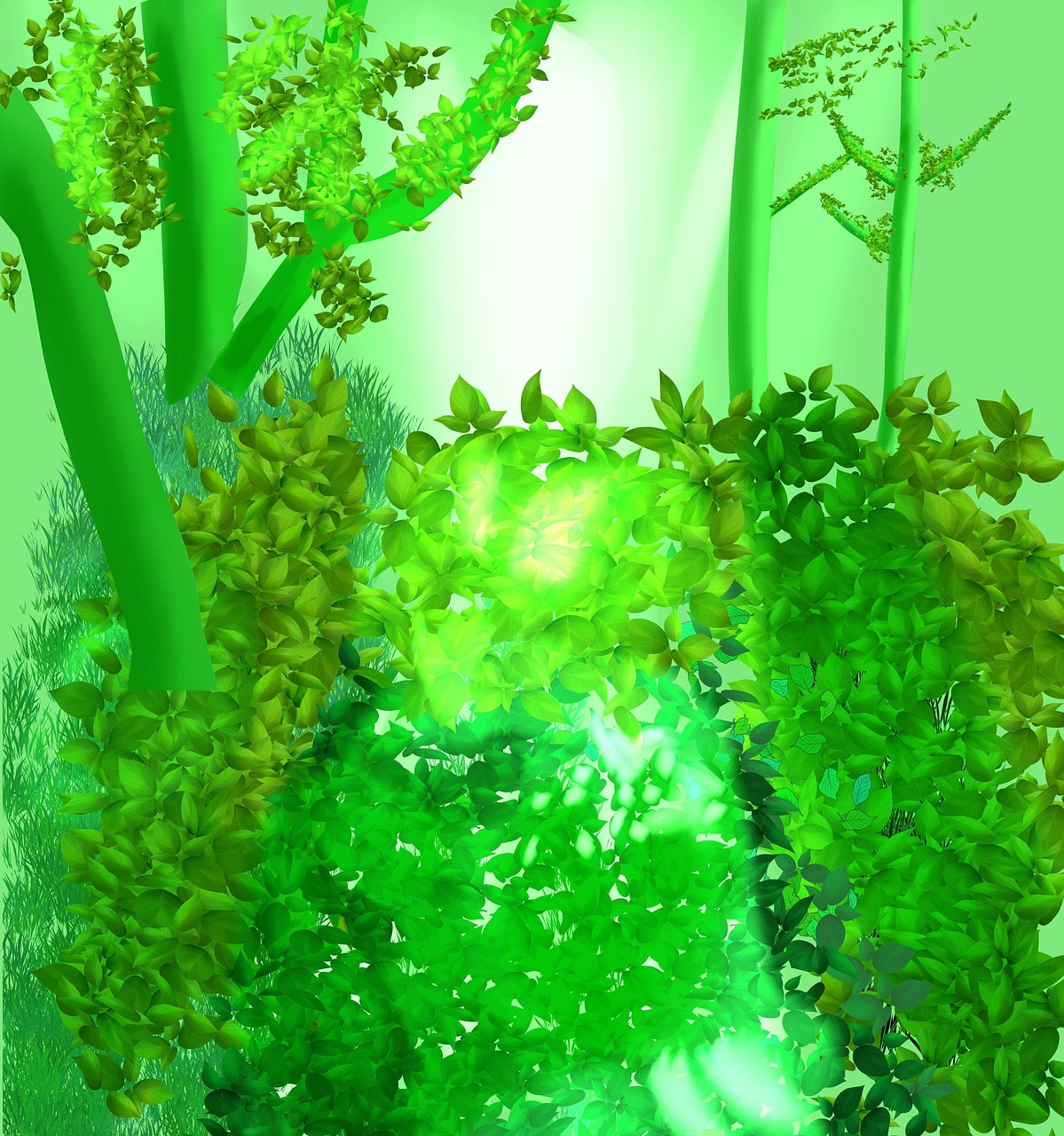 Download Woods, Fantasy, Dreams. Royalty-Free Stock Illustration Image