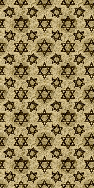 Geometrisches Muster, Davidstern