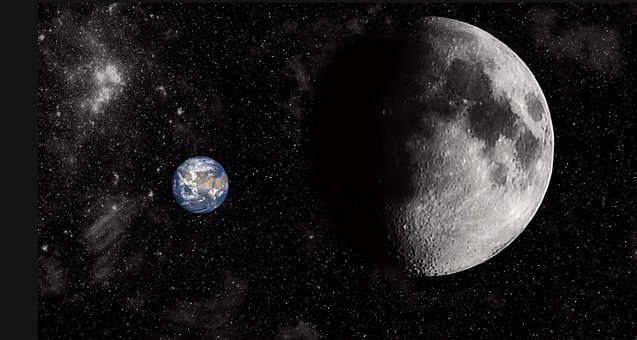 Free Moon Space photo and picture