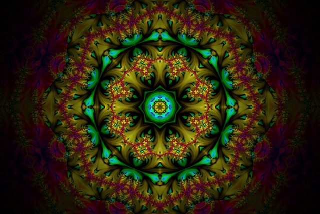 Download free HD stock image of Rosette Kaleidoscope Free rosette kaleidoscope floral pattern illustration