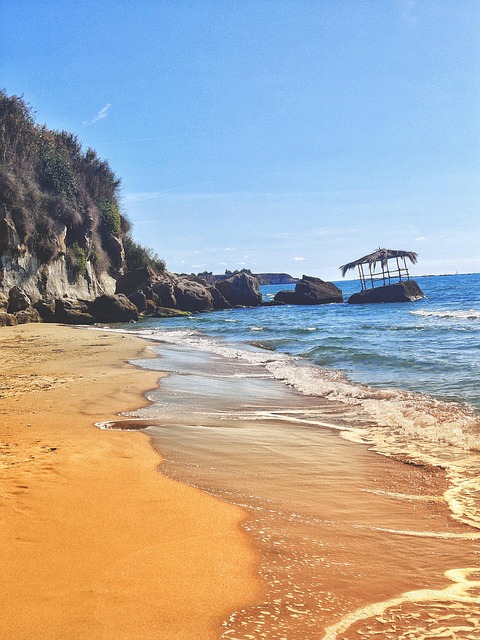 Strand, Italien, Italiensk, Strande