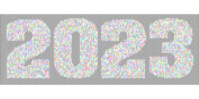 Free calendar 2023 new year vector