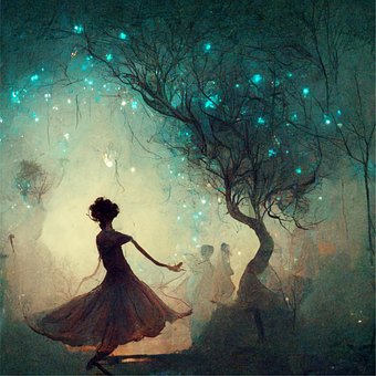 Hada, Fantasía, Etéreo, Árbol, Místico