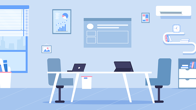 Free office business meeting illustration