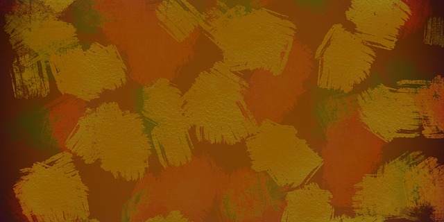 Abstrakt, Orange Baggrund, Farver
