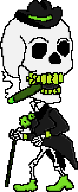 Free skull skull skeleton green screen mexican skull illustration