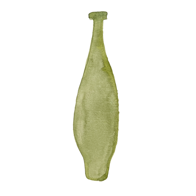 Free jar bottle boho art illustration