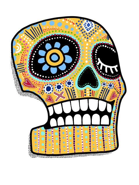 Calavera, Schädel, Mexikaner, Halloween
