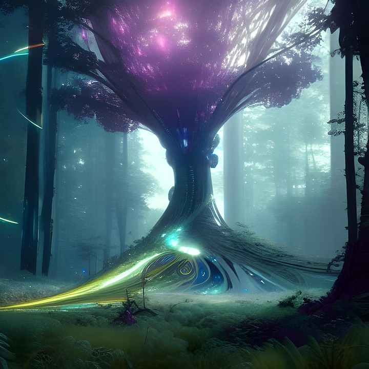 Tree Fantasy Ligh - Free photo on Pixabay