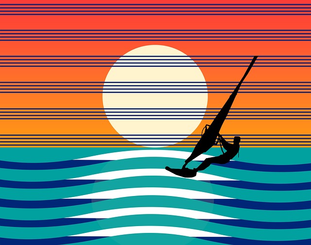 Free Waves Windsurfer photo and picture