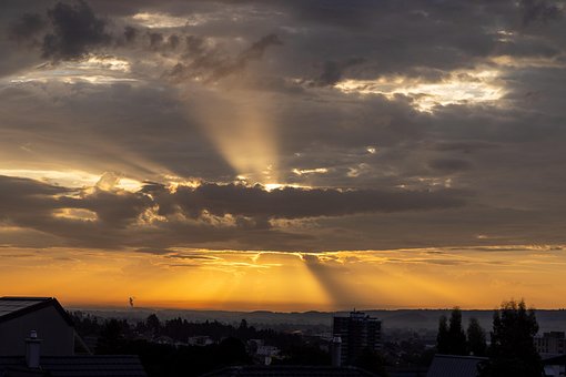 Free Sunset Clouds photo and picture