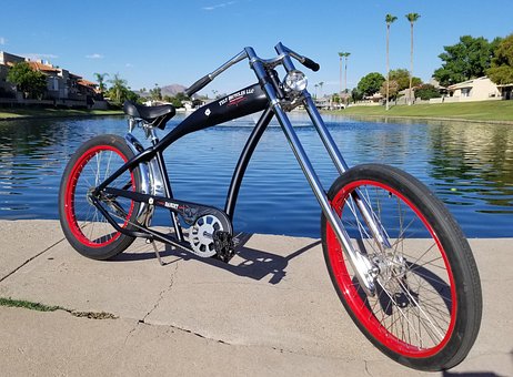 Fiets, Retro, Kruiser, Bijl