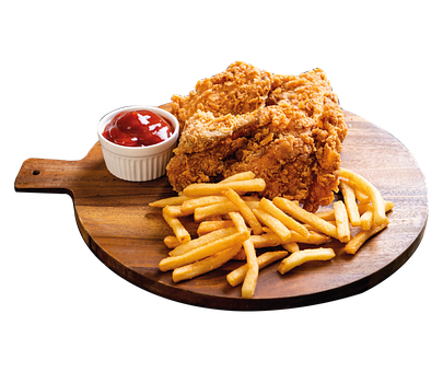 Free Mini Meal Fried Meal illustration and picture
