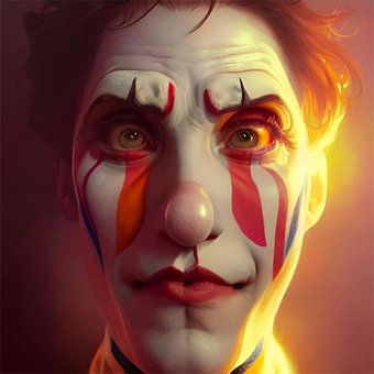 Free Clown Clown Costume illustration and picture