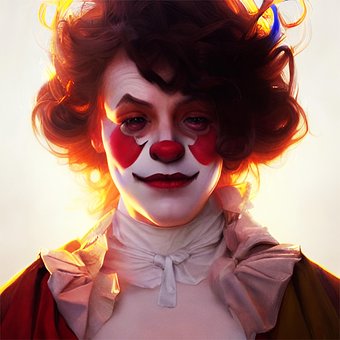 Free Clown Digital Art illustration and picture