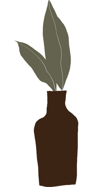 Free leaves foliage boho art vector