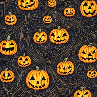 Free Pumpkins Jack-O-Lantern illustration and picture