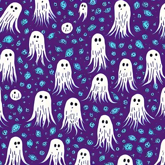 Free Ghosts Halloween illustration and picture