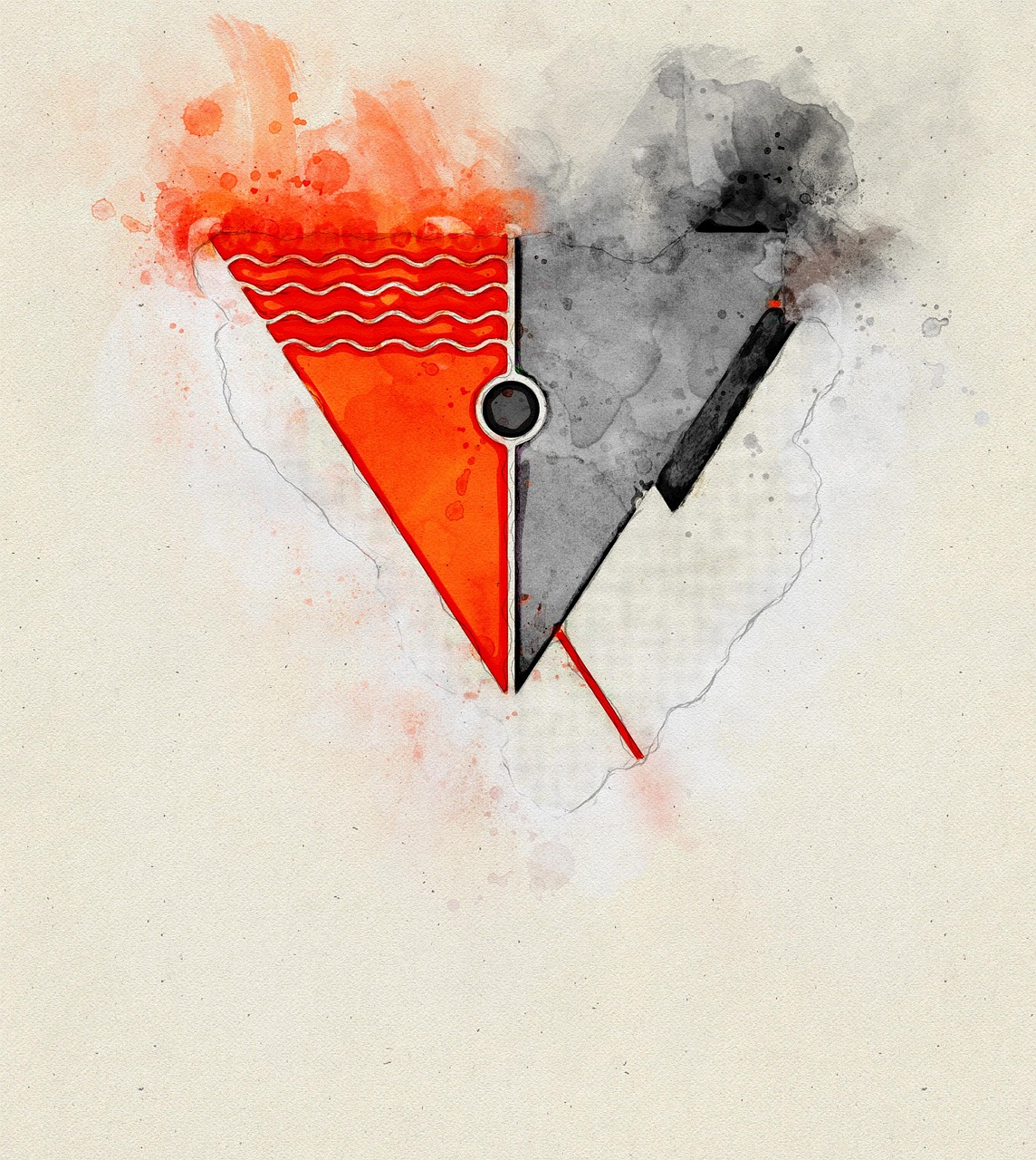 Download Triangle, Black, Paths. Royalty-Free Stock Illustration Image ...