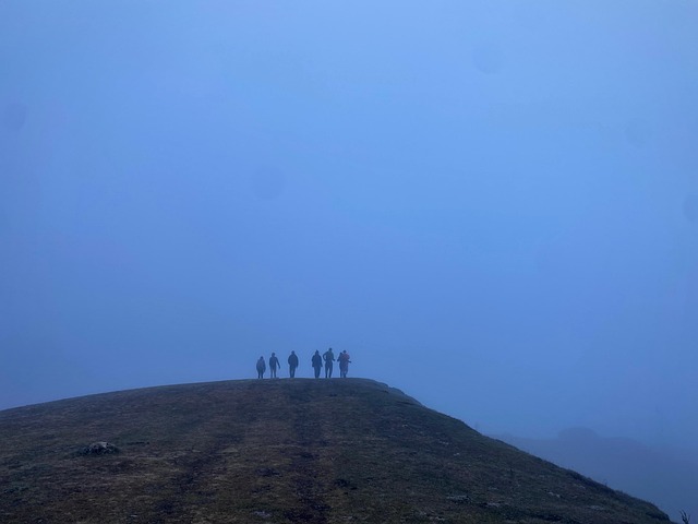 Ceaţă, Amurg, Munţi, Excursie, Natură