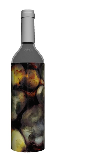 Free potion wine bottle elixir illustration