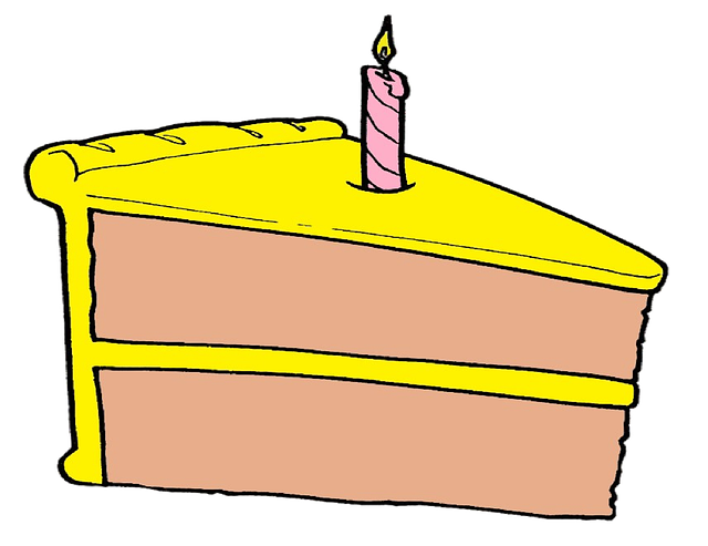 Free happy birthday birthday cake dessert vector