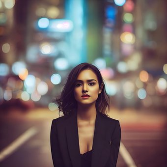 Free Woman City photo and picture