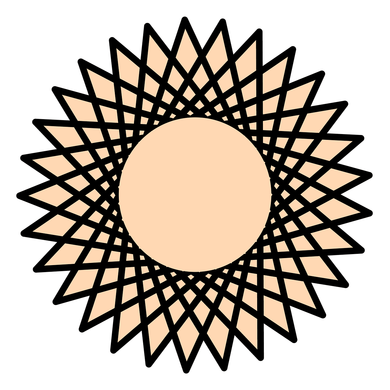 Download Circle Shape Star Royalty Free Stock Illustration Image Pixabay