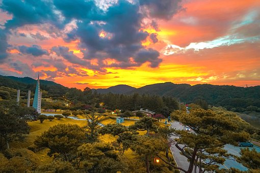 Free Sunset Nature photo and picture
