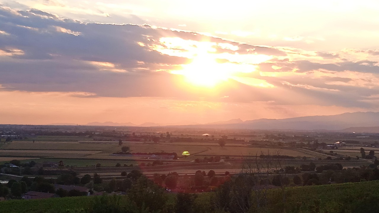 Pianura Padana Tramonto Free photo on Pixabay Pixabay