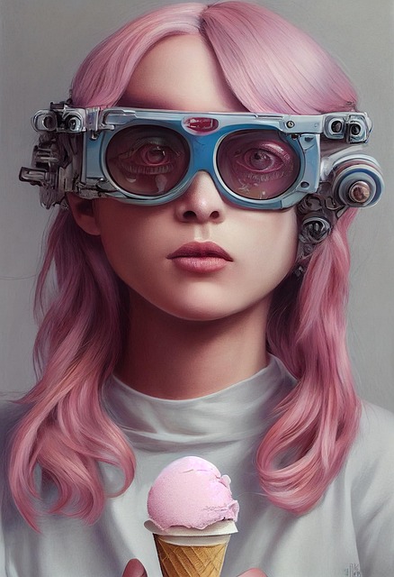 Download free HD stock image of Girl Ice Cream Free girl ice cream sweet illustration