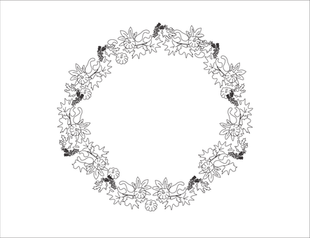 Free Autumn Wreath Wreath vector and picture