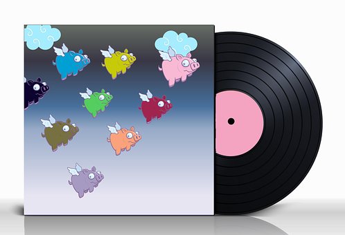 Album, Lp, Mockup, Optage, Indspilning