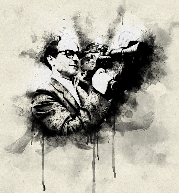 Free godard cinema movie illustration