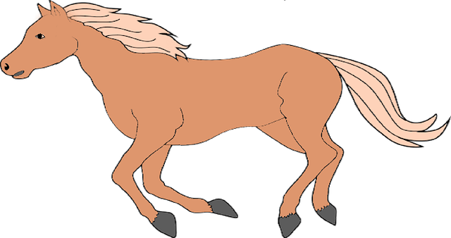 Free horse animal nature illustration