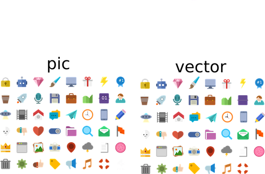 Free Icons Small vector and picture