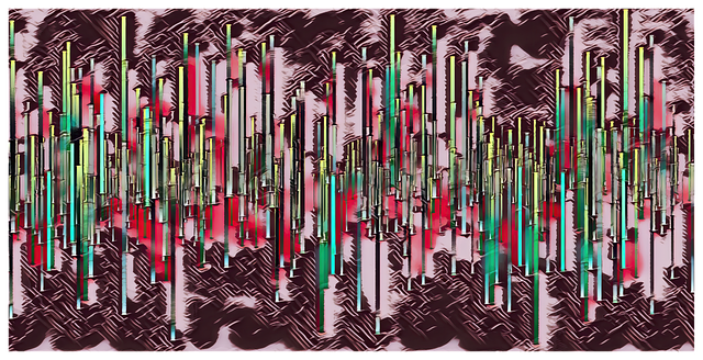 Free abstract colored digital graphics illustration