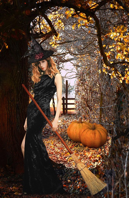 Free Fantasy Witch illustration and picture