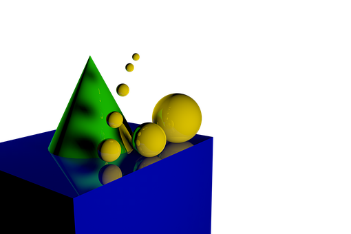 Free Cubes Geometric Shapes illustration and picture